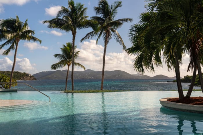 The Ritz Carlton St. Thomas Infinity Pool